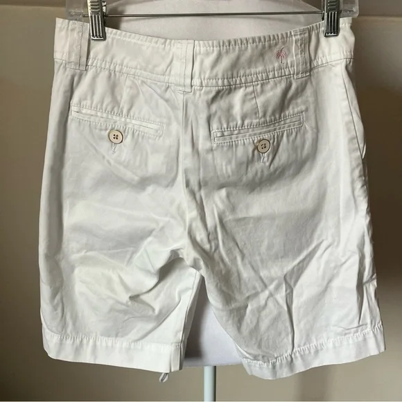 Lilly Pulitzer Mid-Rise Bermuda Short in Resort White size 2 - Picture 4 of 5